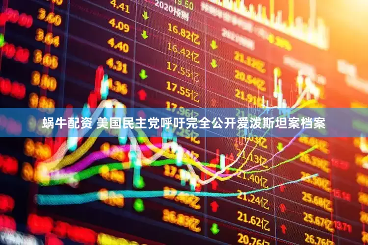 蜗牛配资 美国民主党呼吁完全公开爱泼斯坦案档案