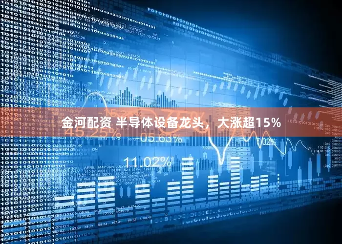 金河配资 半导体设备龙头，大涨超15%